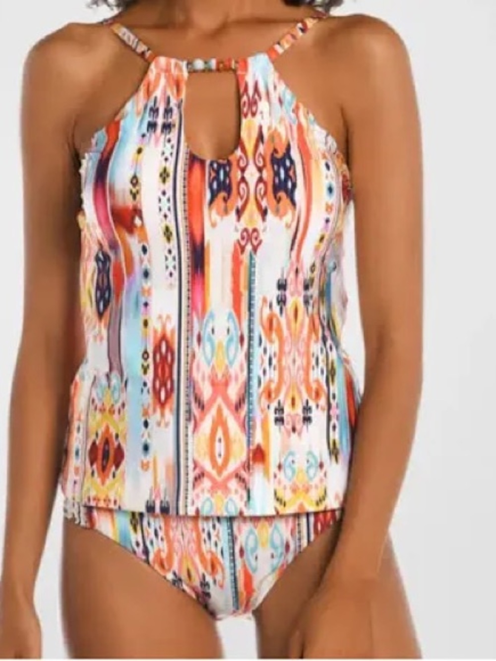 La Blanca Desert Dream Keyhole swim top 14 
And hipster bottom size 12 like new